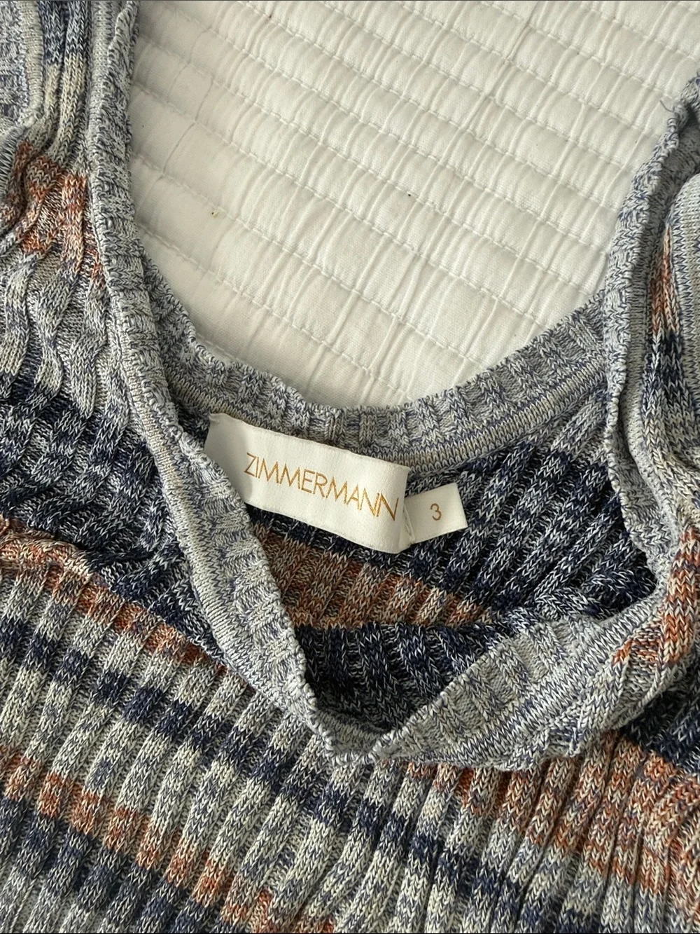 Zimmermann matching ribbed